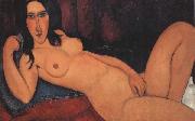 Amedeo Modigliani Reclining Nude with Loose Hair (mk38) USA oil painting artist